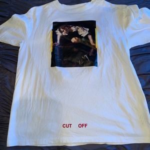Men's Off White T Shirt